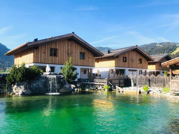 Sieglhub Chalets - Appartements - Hotel 플라차우 외부 사진