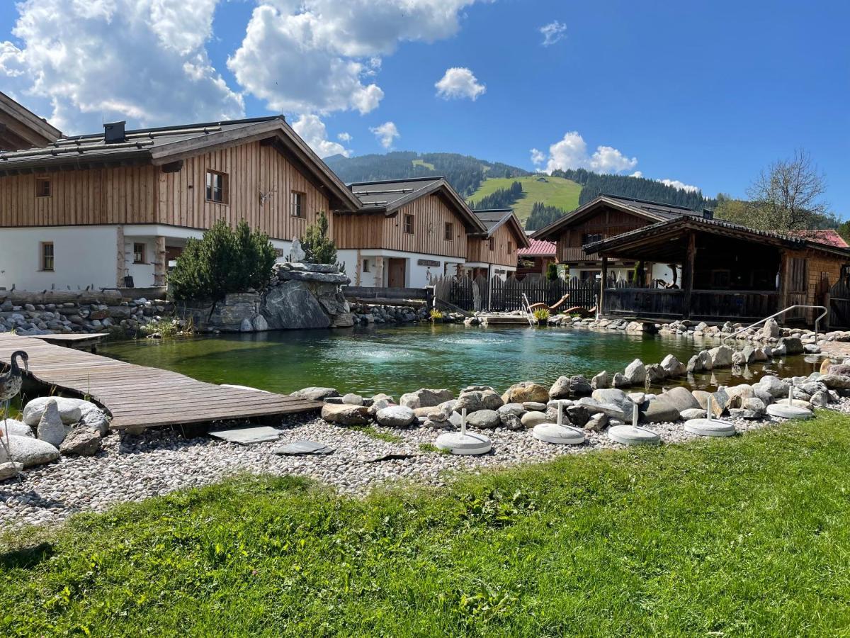 Sieglhub Chalets - Appartements - Hotel 플라차우 외부 사진