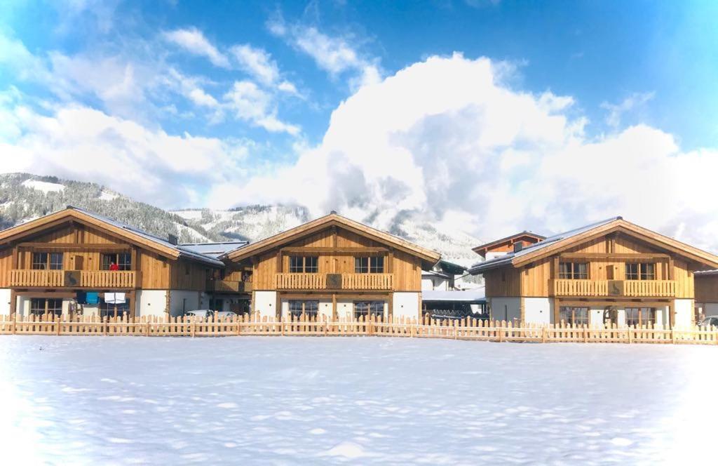 Sieglhub Chalets - Appartements - Hotel 플라차우 외부 사진