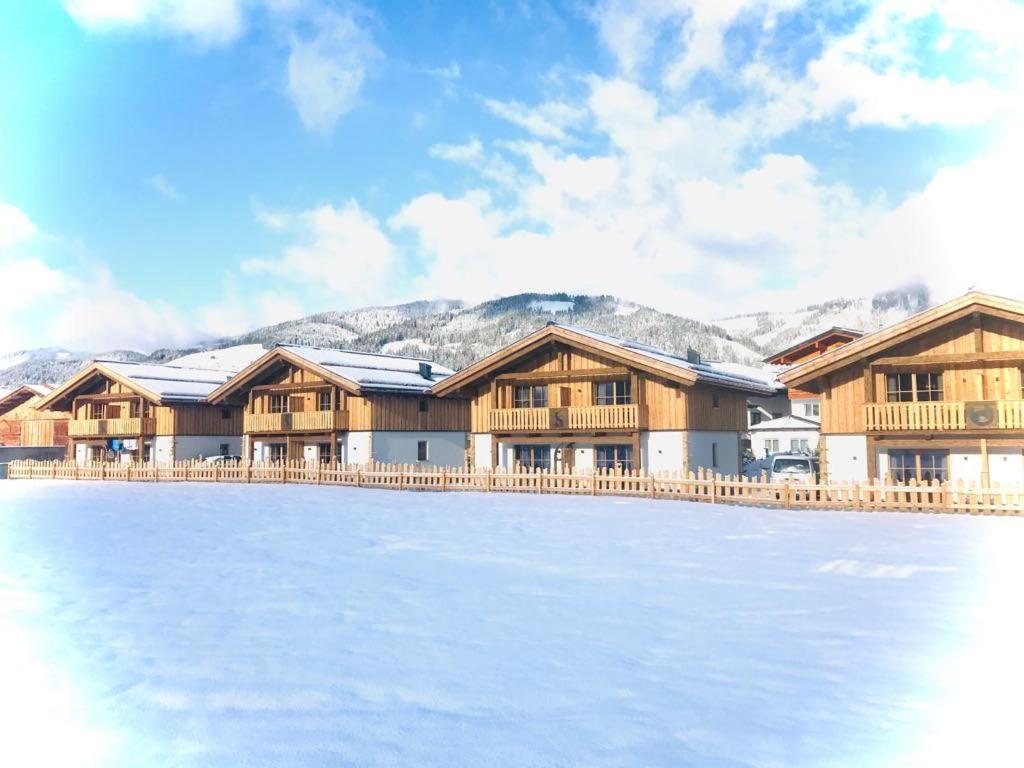 Sieglhub Chalets - Appartements - Hotel 플라차우 외부 사진