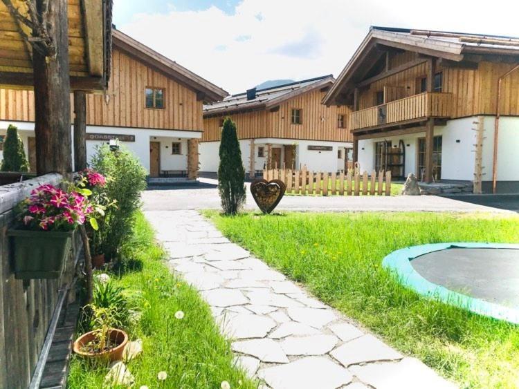 Sieglhub Chalets - Appartements - Hotel 플라차우 외부 사진
